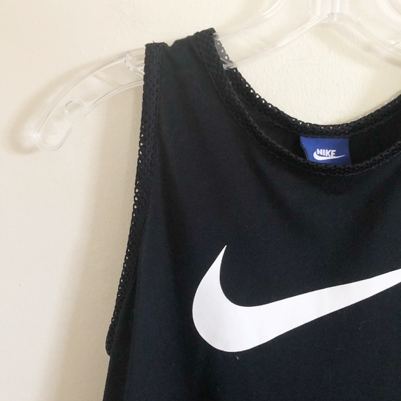 SOLD Nike | Nike Swoosh Logo Mesh Tank Top - Picture 3 of 8